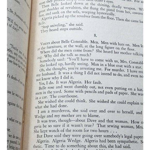 The Walls Of Jericho By Paul J. Wellman, First Edition, Vintage Novel Book 1947 - Picture 5 of 13